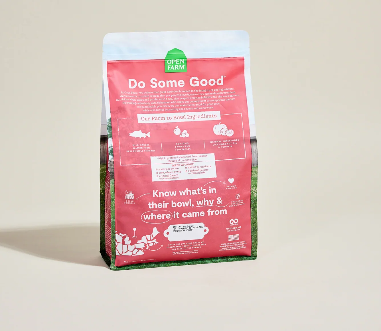 Wild-Caught Salmon Grain-Free Cat Kibble