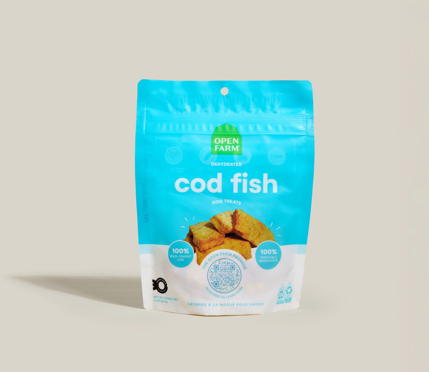 Dehydrated Cod Fish Treats