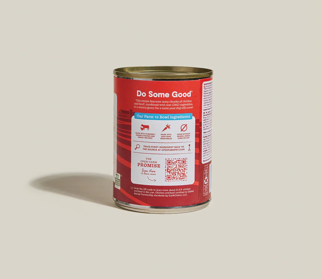 Chicken & Grass-Fed Beef Hearty Stew Wet Dog Food