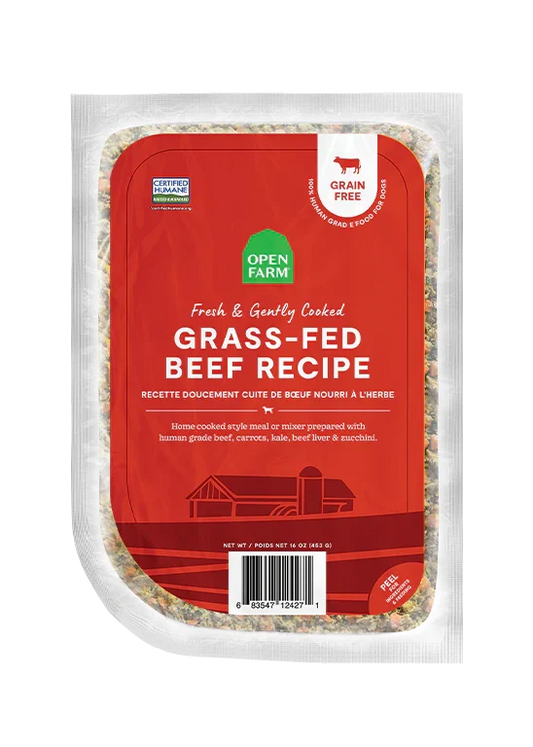 Grass-Fed Beef Grain-Free Freshly Crafted Dog Food