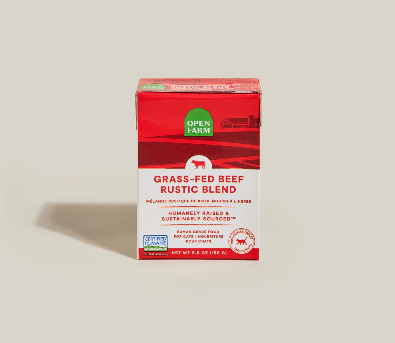 Grass-Fed Beef Rustic Blend Wet Cat Food