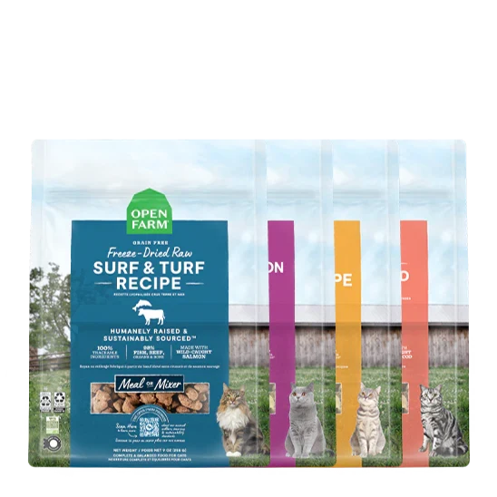 Freeze Dried Raw Variety Pack for Cats