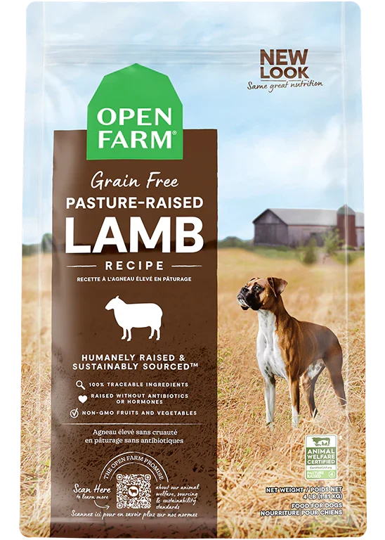 Pasture-Raised Lamb Grain-Free Dog Kibble