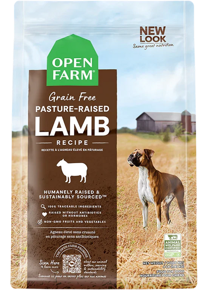 Pasture-Raised Lamb Grain-Free Dog Kibble