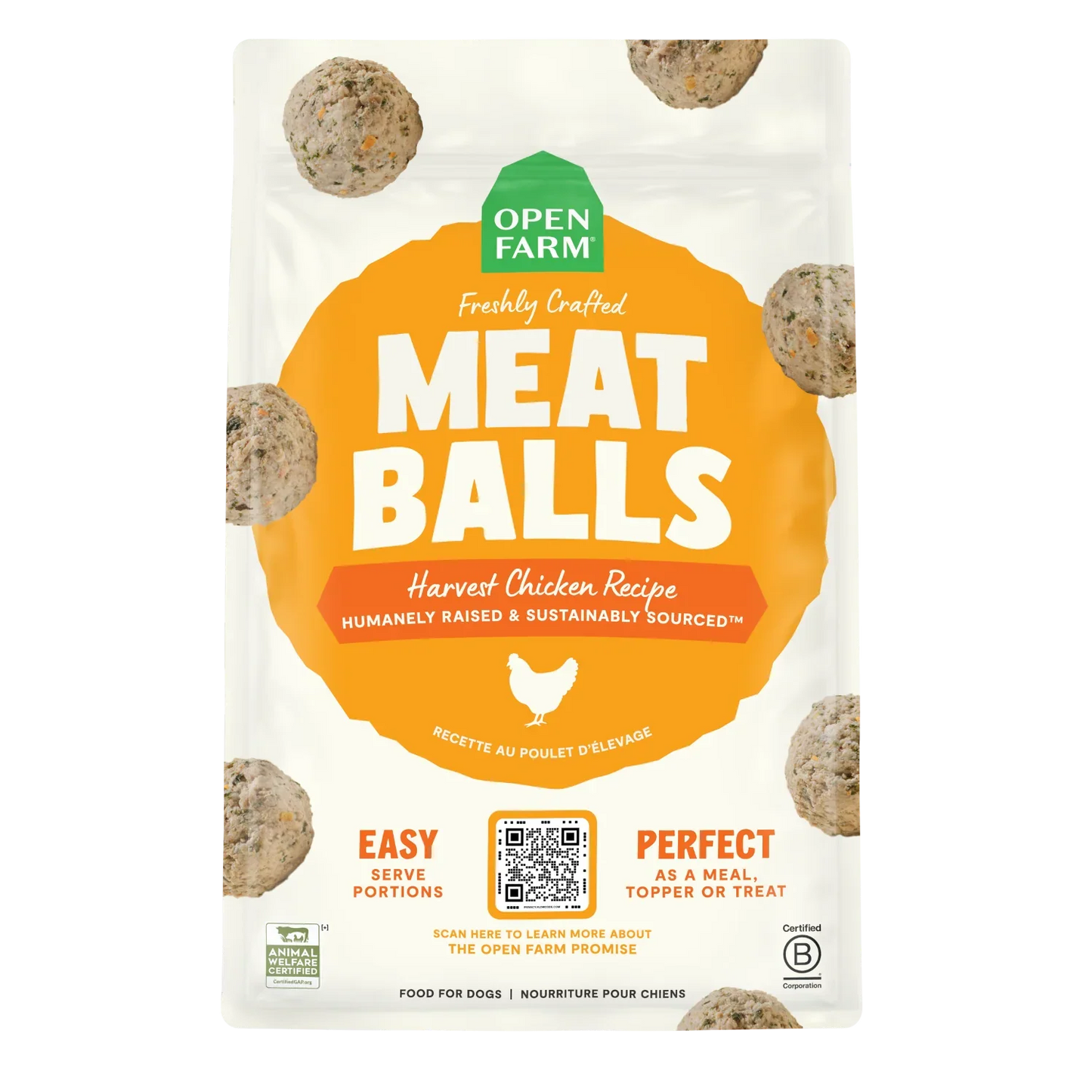 Harvest Chicken Freshly Crafted Meatballs for Dogs