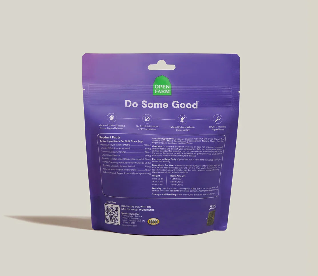 Hip & Joint Supplement Chews for Dogs