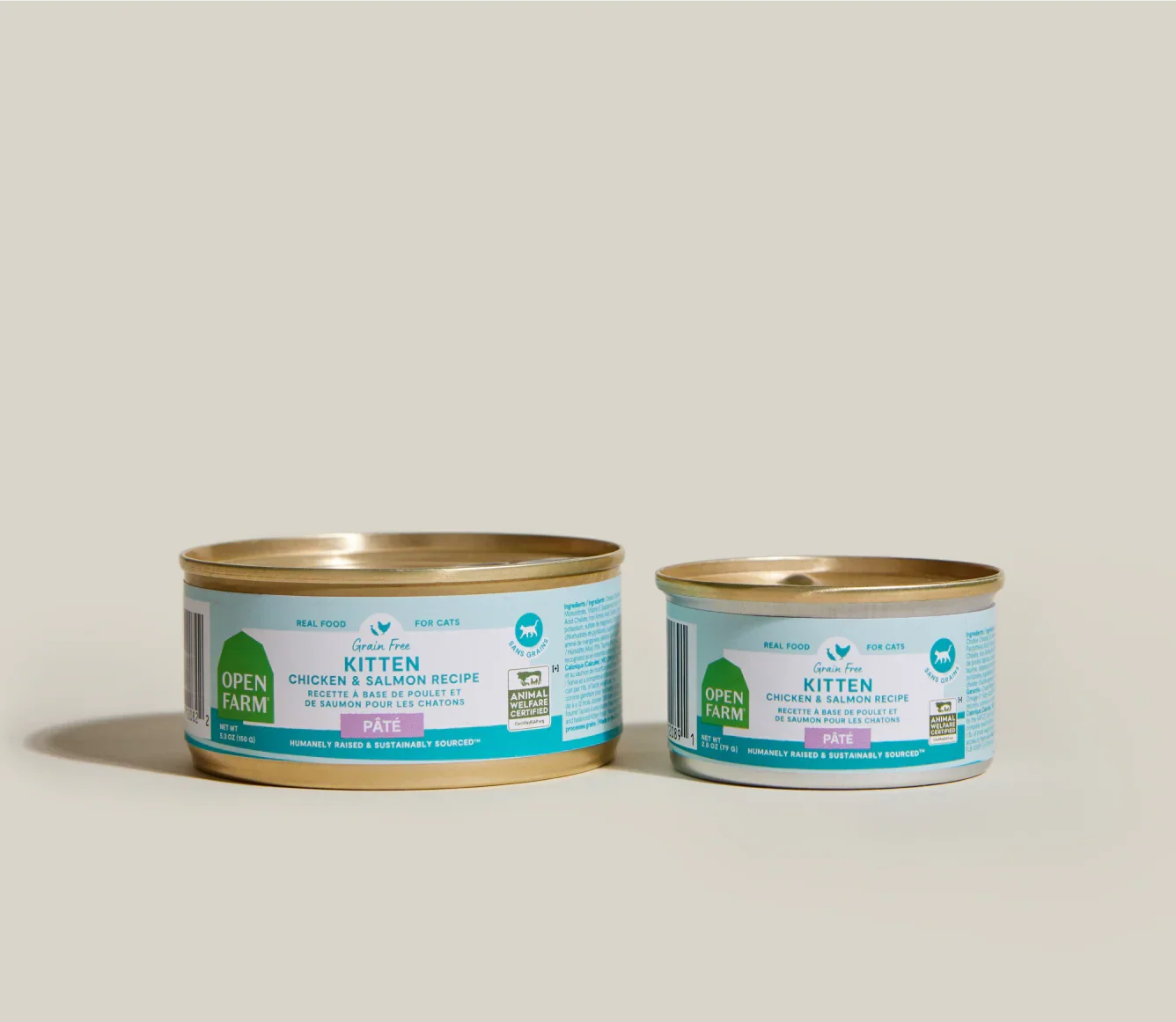 Kitten Chicken & Salmon Pâté for Cats