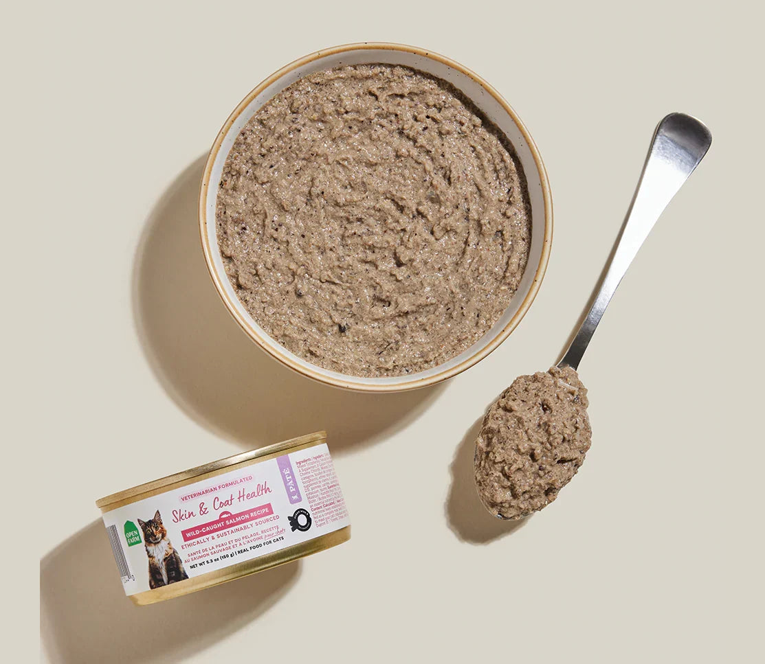 Wild-Caught Salmon Skin & Coat Health Pâté for Cats