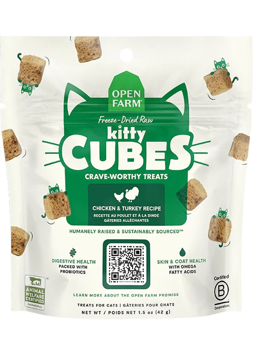 Chicken & Turkey Kitty Cube Treats