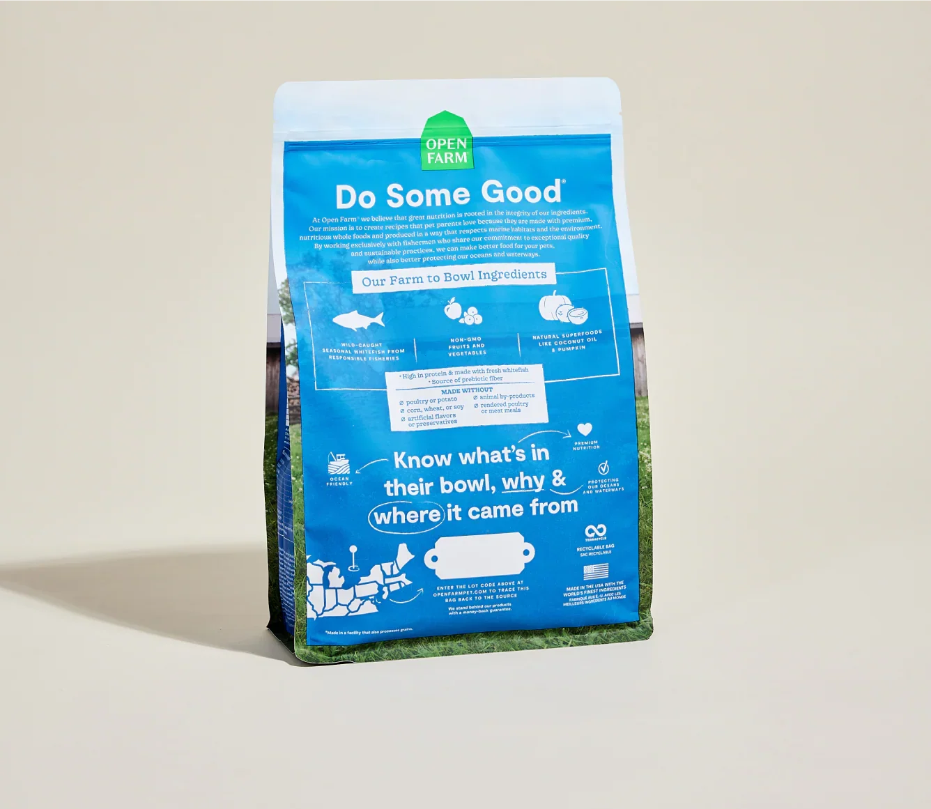 Whitefish Grain-Free Cat Kibble
