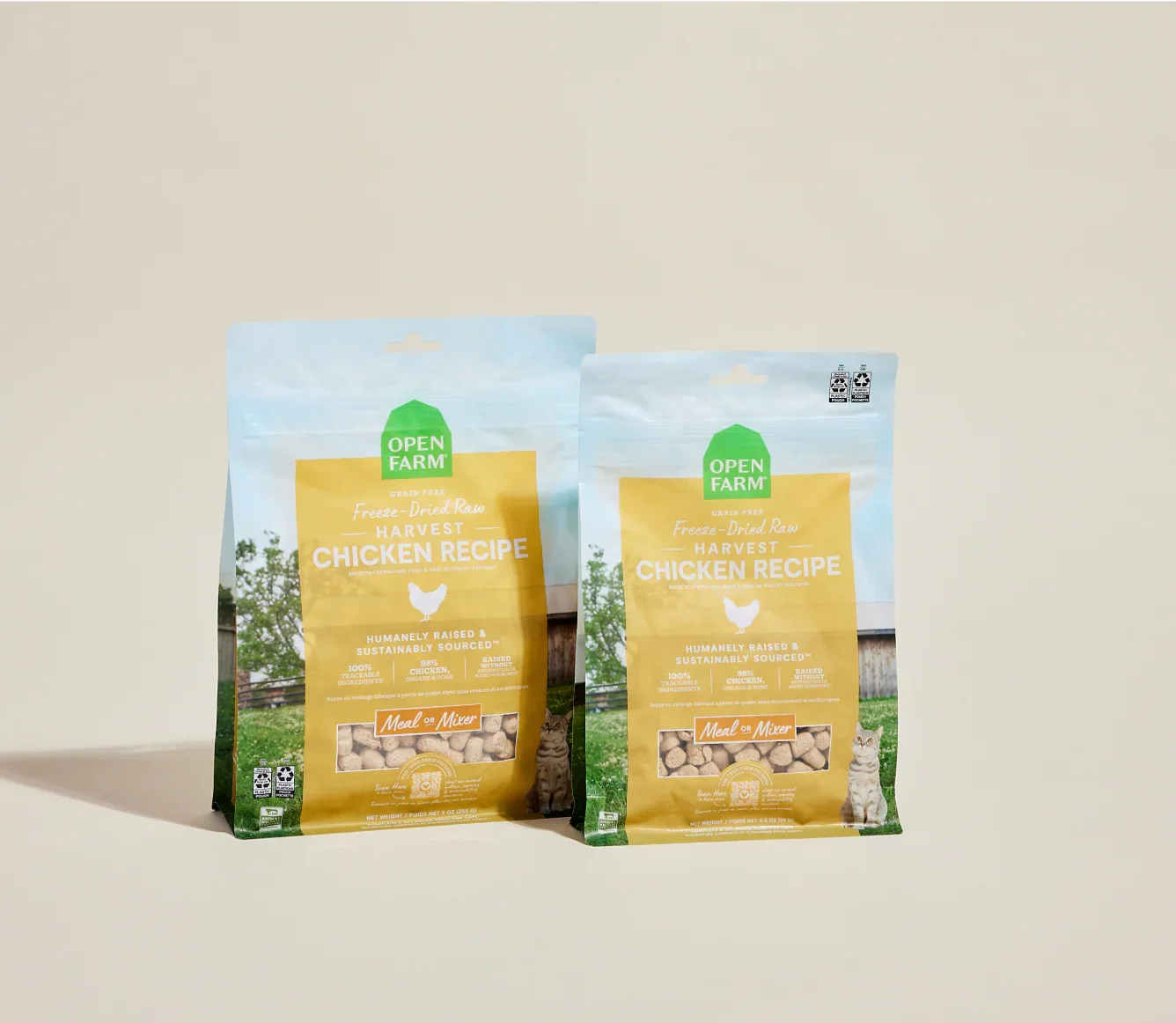 Harvest Chicken Freeze Dried Raw Morsels for Cats
