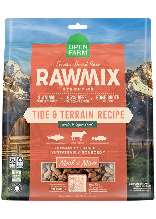 RawMix Tide & Terrain Freeze Dried Raw Morsels for Dogs