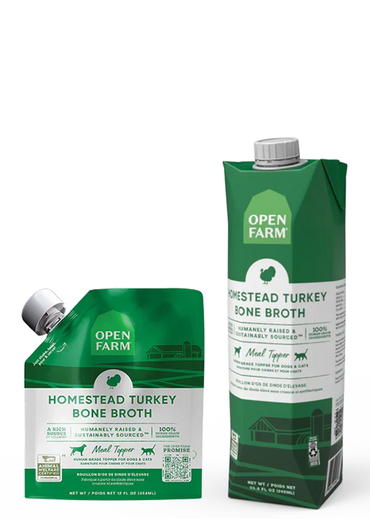 Homestead Turkey Bone Broth for Dogs