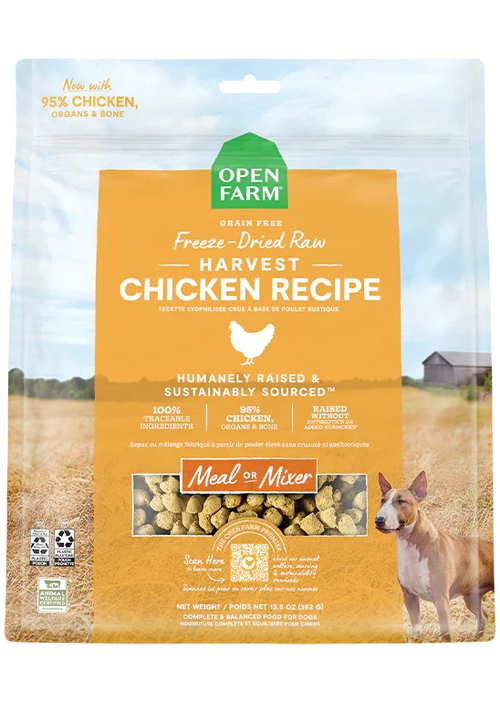 Harvest Chicken Freeze Dried Raw Morsels for Dogs