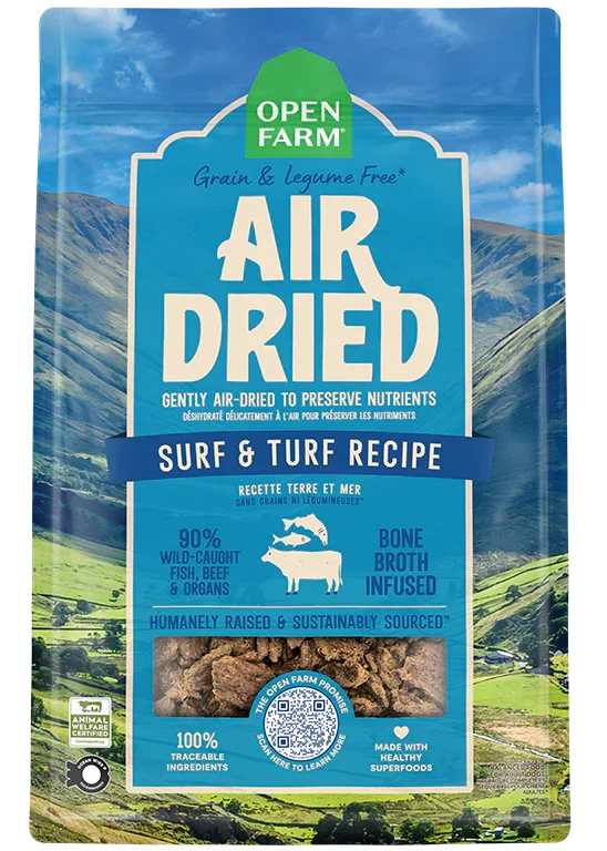 Surf & Turf Air Dried Recipe for Dogs