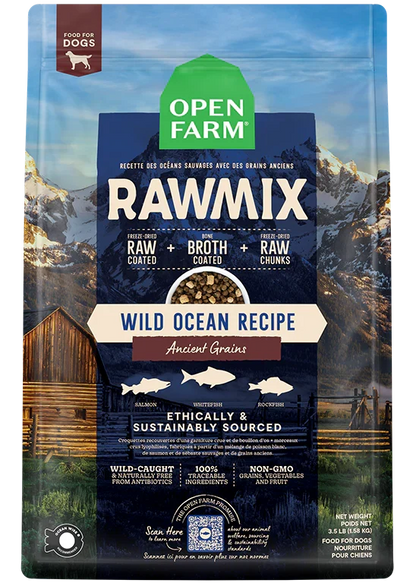 RawMix Wild Ocean Ancient Grains Dog Kibble