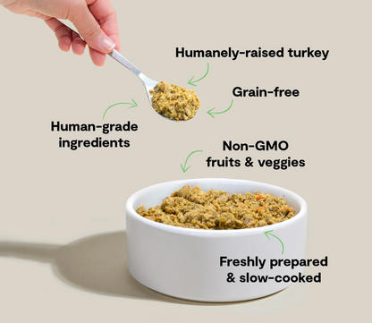 Homestead Turkey Grain-Free Freshly Crafted Dog Food