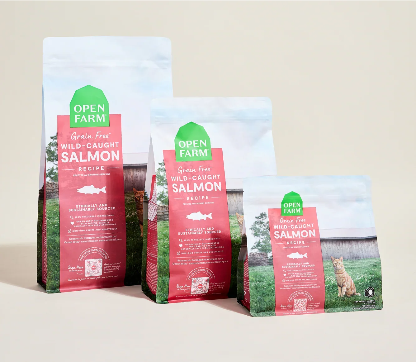 Wild-Caught Salmon Grain-Free Cat Kibble