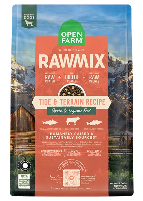 RawMix Tide & Terrain Grain-Free Dog Kibble