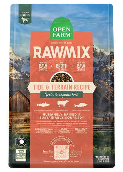 RawMix Tide & Terrain Grain-Free Dog Kibble