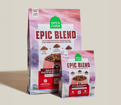 Epic Blend Beef & Superfood Grain-Free Dog Kibble
