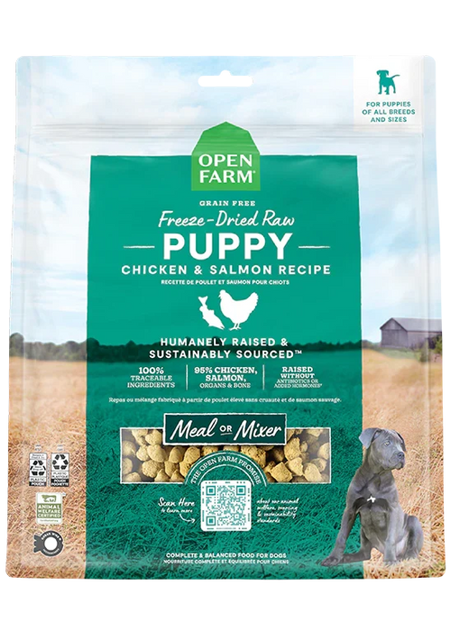 Chicken & Salmon Freeze Dried Raw Morsels for Puppies