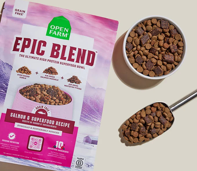 Epic Blend Salmon & Superfood Grain-Free Dog Kibble
