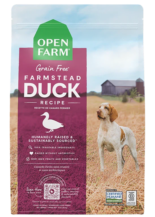Farmstead Duck Grain-Free Dog Kibble