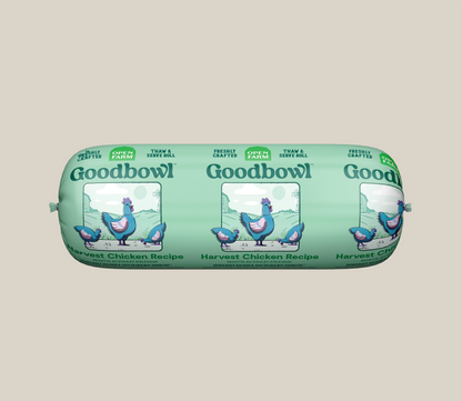 Goodbowl Harvest Chicken Freshly Crafted Roll for Dogs