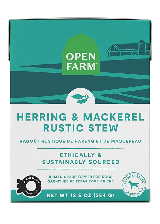 Herring & Mackerel Rustic Stew Topper for Dogs