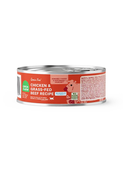 Chicken & Grass-Fed Beef Morsels in Gravy for Cats