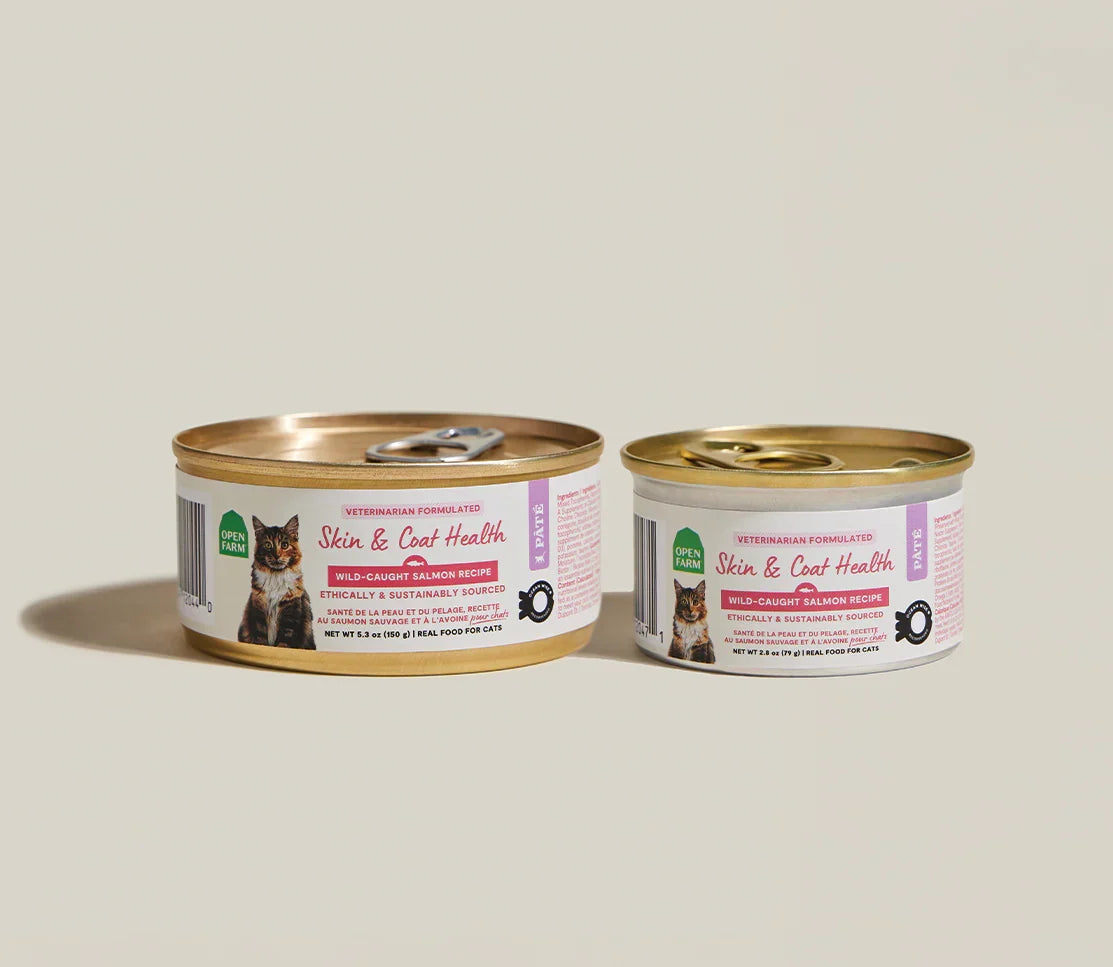Wild-Caught Salmon Skin & Coat Health Pâté for Cats