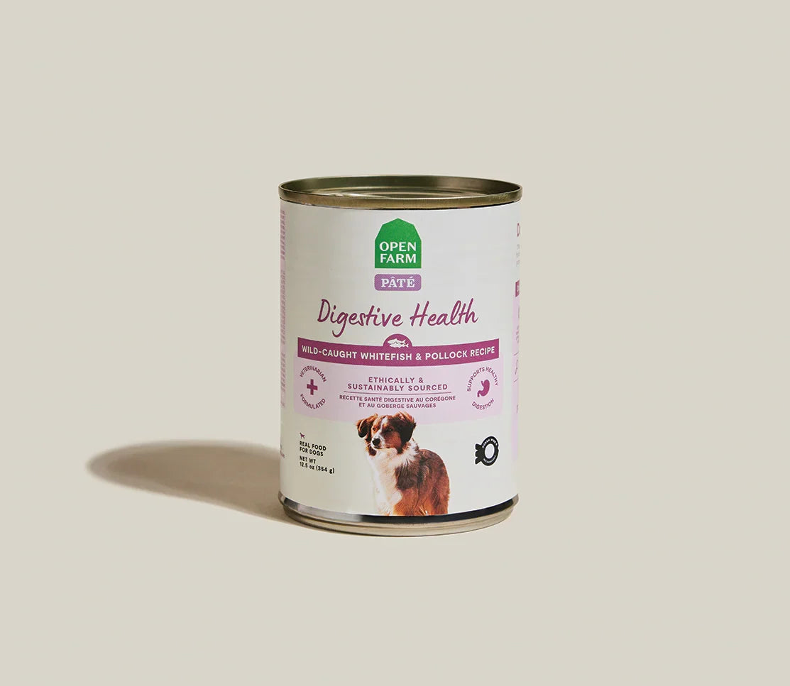 Wild-Caught Whitefish & Pollock Digestive Health Pâté for Dogs