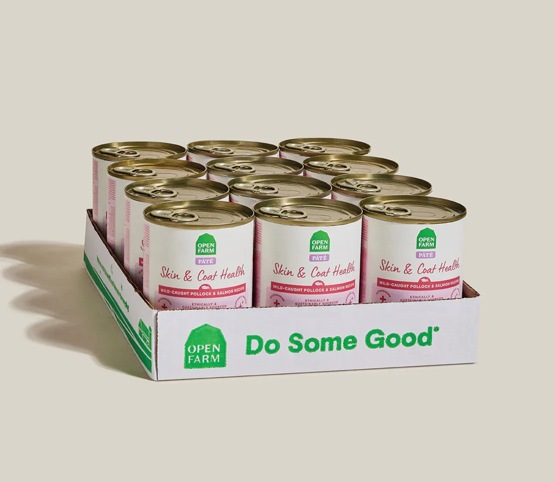 Wild-Caught Pollock & Salmon Skin & Coat Health Pâté for Dogs