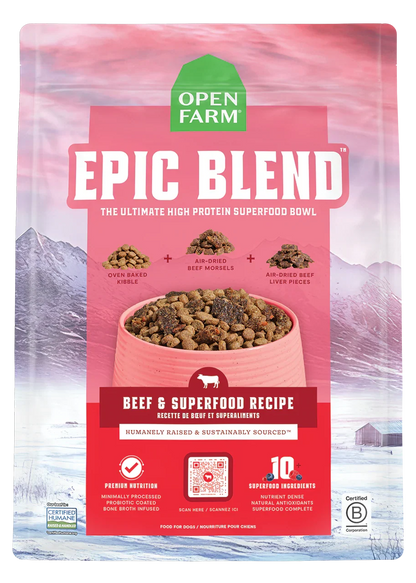 Epic Blend Beef & Superfood Dry Dog Food
