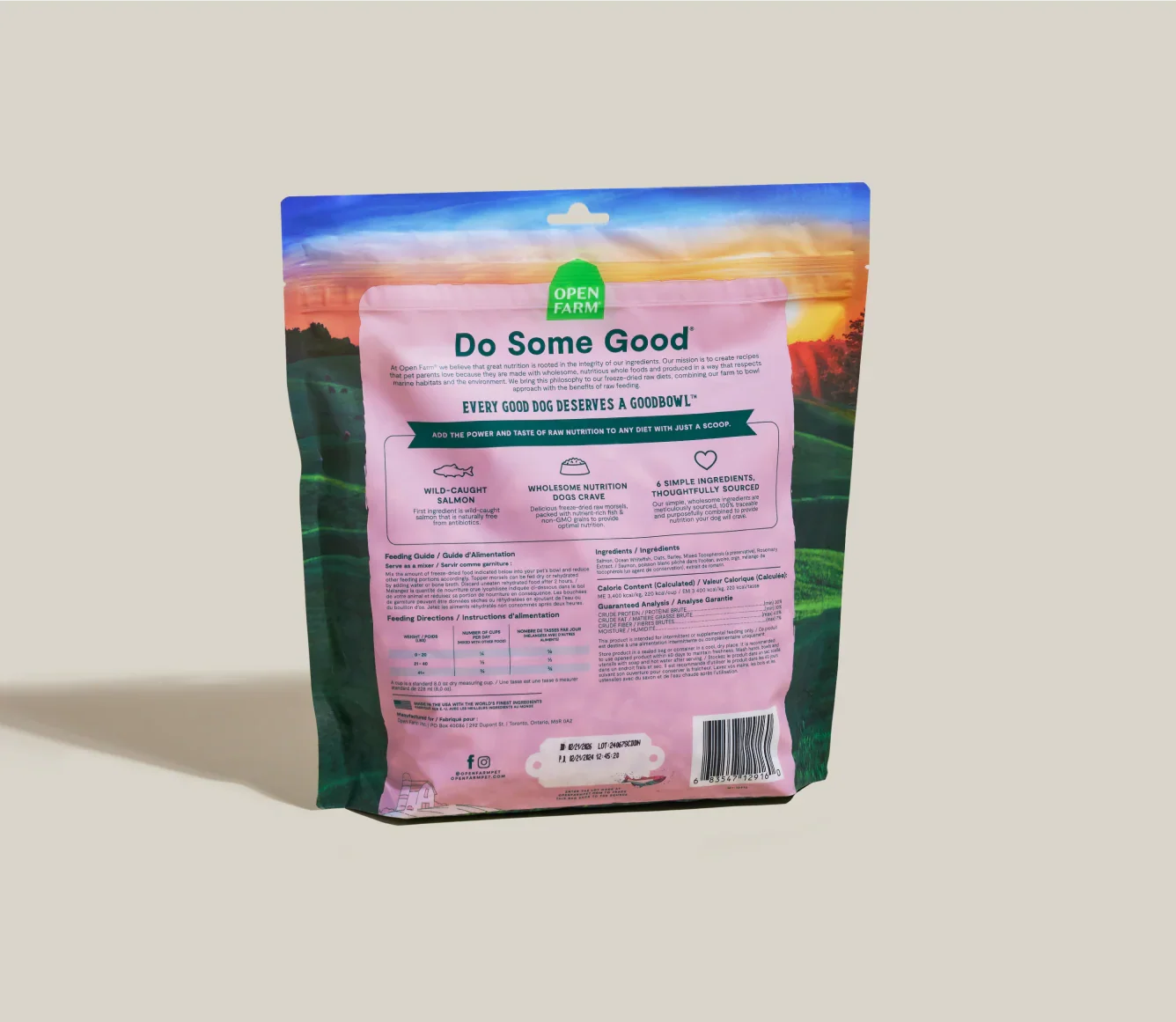 Goodbowl™ Wild-Caught Salmon Freeze Dried Raw Morsels for Dogs