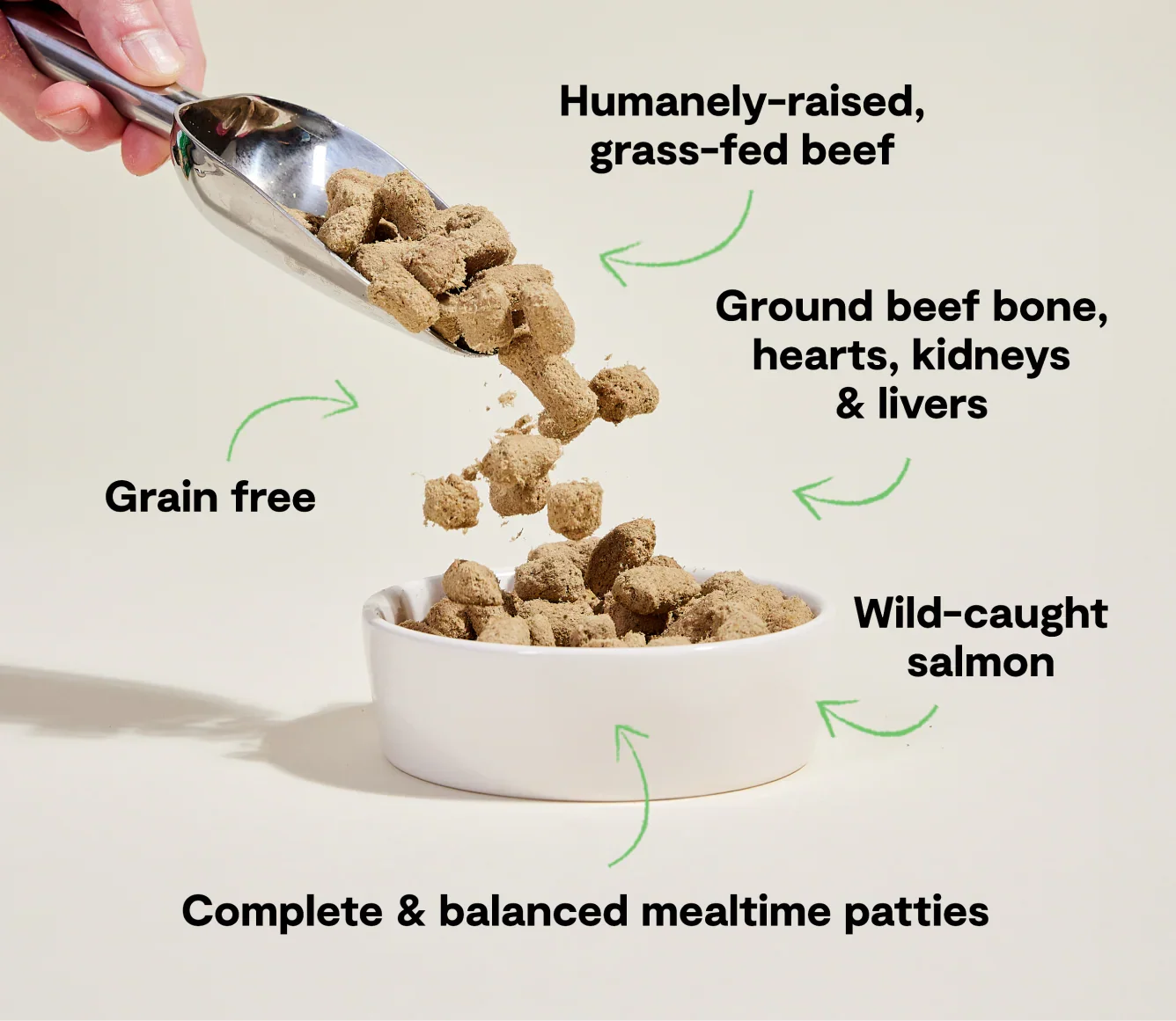 Surf & Turf Freeze Dried Raw Patties for Dogs