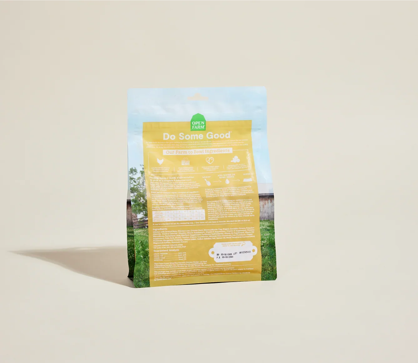 Harvest Chicken Freeze Dried Raw Morsels for Cats