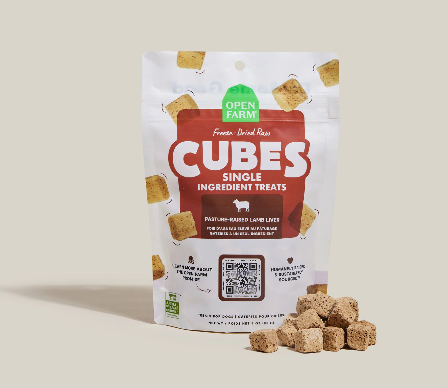 Freeze Dried Raw Lamb Liver Treat