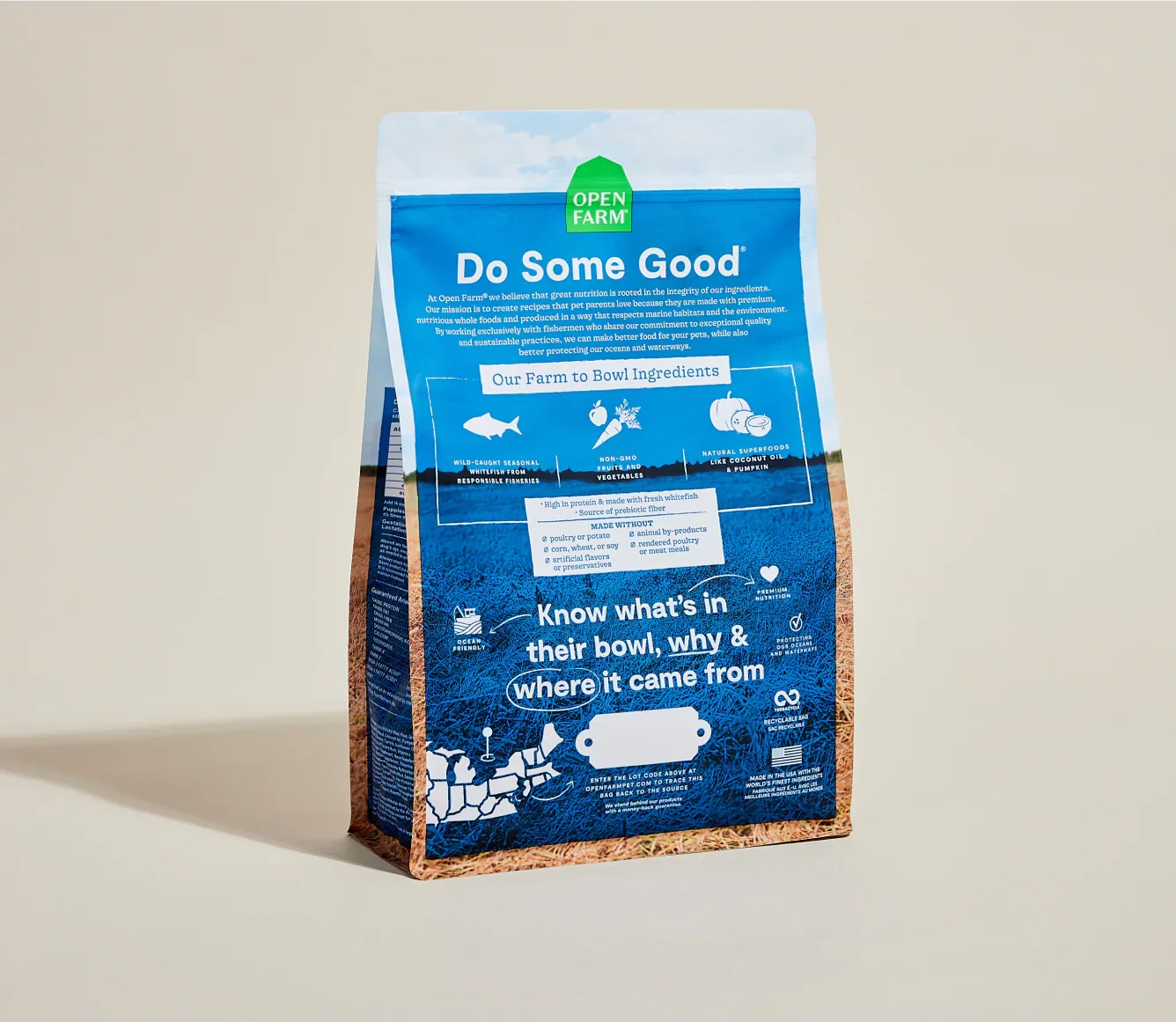 Whitefish Grain-Free Dog Kibble