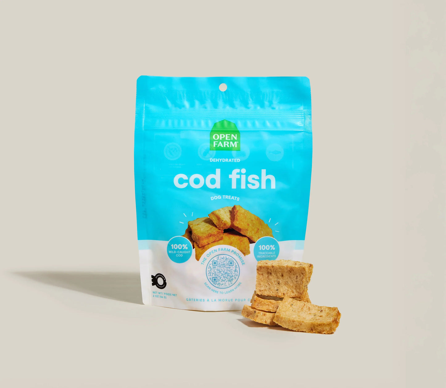Dehydrated Cod Fish Treats