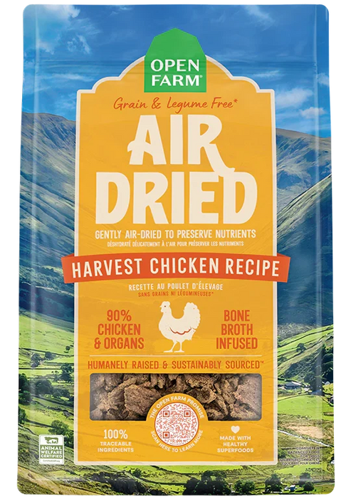 Harvest Chicken Air Dried Recipe for Dogs
